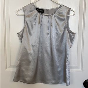 SOLD - Jones New York Silver Blouse Size 4